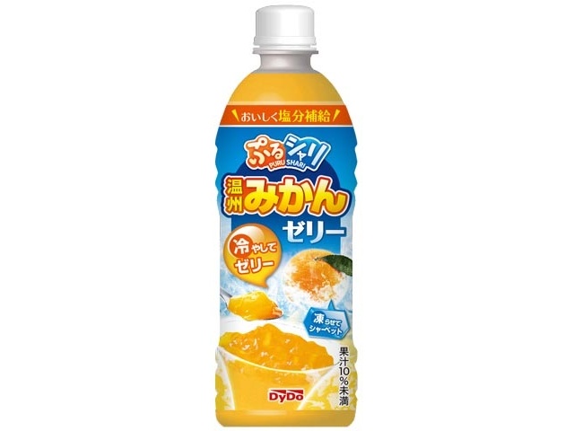 ダイドー ぷるシャリ温州みかんゼリーＰ４９０ｍｌ □お取り寄せ品 【購入入数２４個】