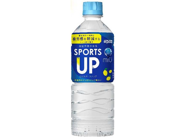 ダイドー ミウスポーツアップＰ５５０ｍｌ機能性表示 【今月の特売 飲料水】 □お取り寄せ品 【購入入数２４個】