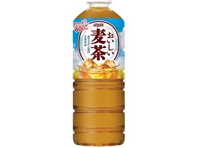 ダイドー おいしい麦茶 Ｐ６００ｍｌ 【今月の特売 飲料水】 △ 【購入入数２４個】