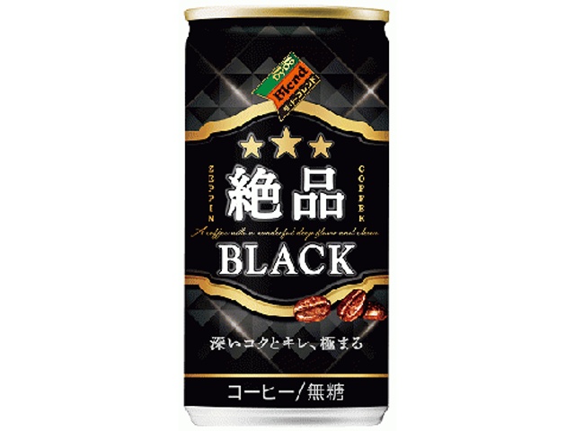 ダイドー ブレンド絶品ブラック缶１８５ｇ 【今月の特売 飲料水】 □お取り寄せ品 【購入入数３０個】