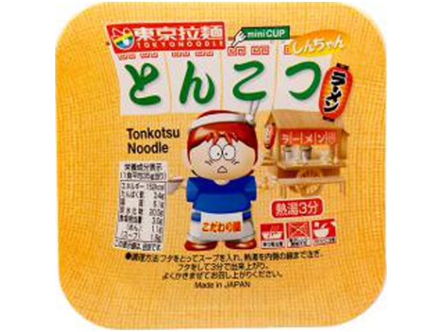 東京拉麺 しんちゃんとんこつラーメン △ 【購入入数３０個】