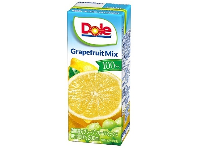 Ｄｏｌｅ ＧＦミックス１００％２００ｍｌ □お取り寄せ品 【購入入数１８個】