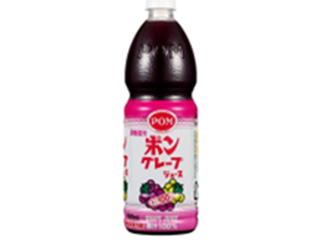 ＰＯＭ グレープジュース ８００ｍｌ △ 【購入入数６個】
