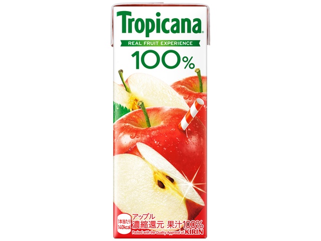 トロピカーナ １００％アップルＬＬ２５０ｍｌ □お取り寄せ品 【購入入数２４個】