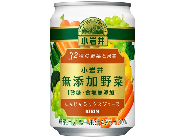 小岩井 無添加野菜３２種の野菜と果実 缶２８０ｇ 【今月の特売 飲料水】 □お取り寄せ品 【購入入数２４個】