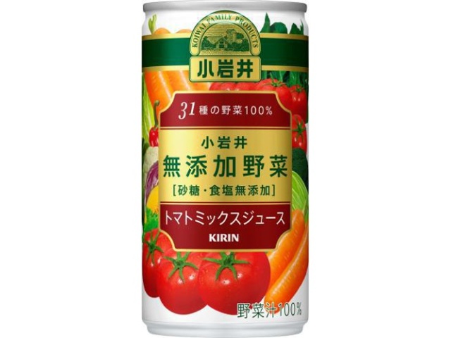 小岩井 無添加野菜３１種の野菜１００％ 缶１９０ｇ □お取り寄せ品 【購入入数３０個】