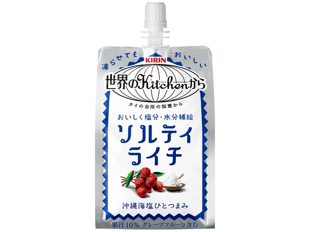 キリン世界のキッチンからソルティライチ３００ｇ 【今月の特売 飲料水】 □お取り寄せ品 【購入入数３０個】