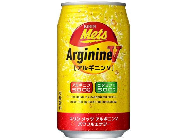 メッツ アルギニンＶ パワフルエナジー缶３５０ｍｌ 【今月の特売 飲料水】 △ 【購入入数２４個】