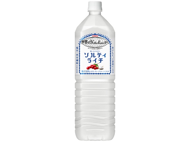 キリン 世界のキッチンから ソルティライチ１．５Ｌ 【今月の特売 飲料水】 □お取り寄せ品 【購入入数８個】