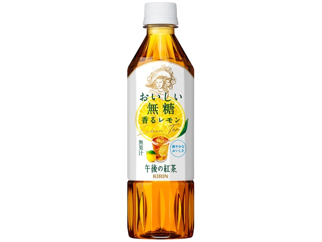 午後の紅茶 おいしい無糖 香るレモンＰ５００ｍｌ 【今月の特売 飲料水】 □お取り寄せ品 【購入入数２４個】