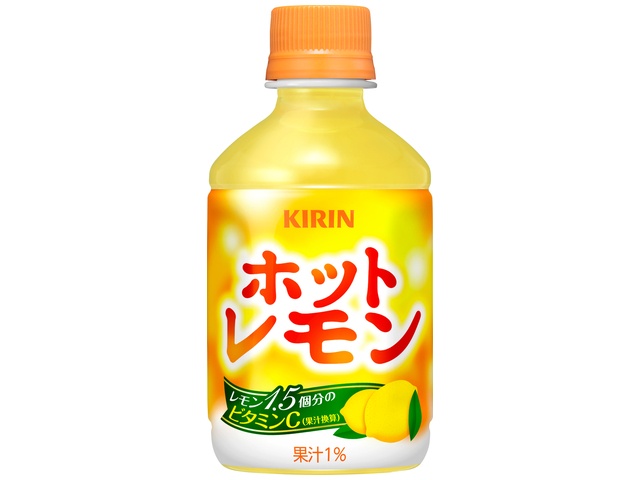 キリン ホットレモンＰ２８０ｍｌ 【今月の特売 飲料水】 △ 【購入入数２４個】