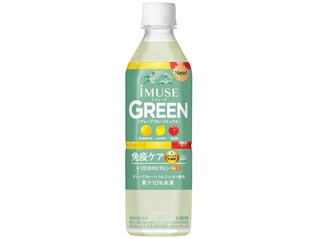 キリン イミューズ グリーン Ｐ５００ｍｌ 【今月の特売 飲料水】 □お取り寄せ品 【購入入数２４個】