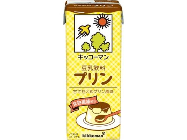 キッコーマン ソイＦ 豆乳飲料プリン 紙２００ｍｌ □お取り寄せ品 【購入入数１８個】