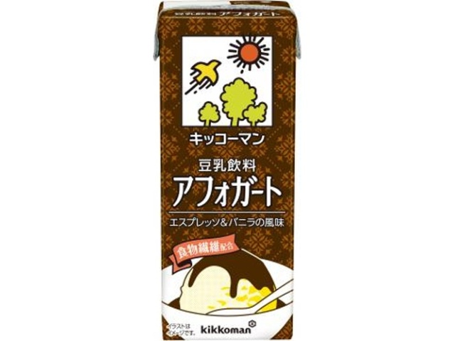 キッコーマン ソイＦ 豆乳飲料アフォガート 紙２００ｍｌ □お取り寄せ品 【購入入数１８個】