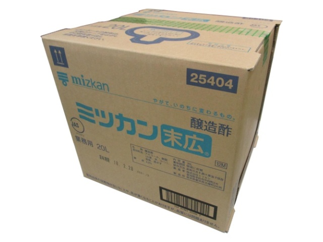ミツカン ２０Ｌ 末広業務用 □お取り寄せ品 【購入入数１個】
