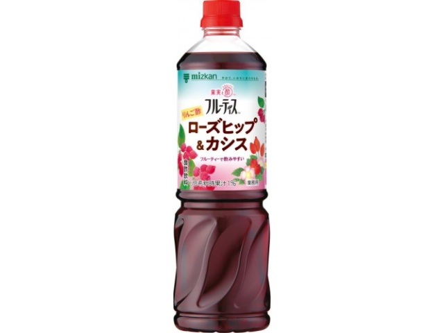 ミツカン 業フル りんご酢ローズヒップ＆カシス１Ｌ □お取り寄せ品 【購入入数８個】