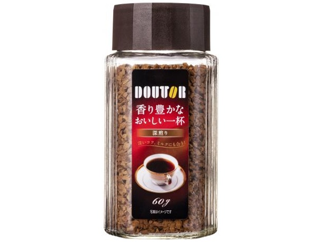 ドトール 香り豊かなおいしい一杯深煎り ６０ｇ 【新商品 12/4 発売】  【購入入数１２個】
