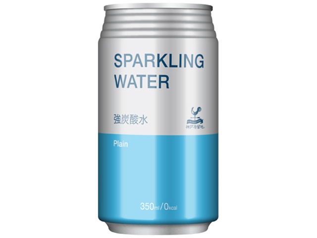 神戸居留地 炭酸水 ３５０ｍｌ □お取り寄せ品 【購入入数２４個】