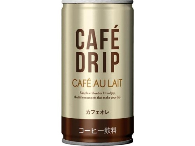 富永 カフェドリップ カフェオレ缶１８５ｇ □お取り寄せ品 【購入入数３０個】