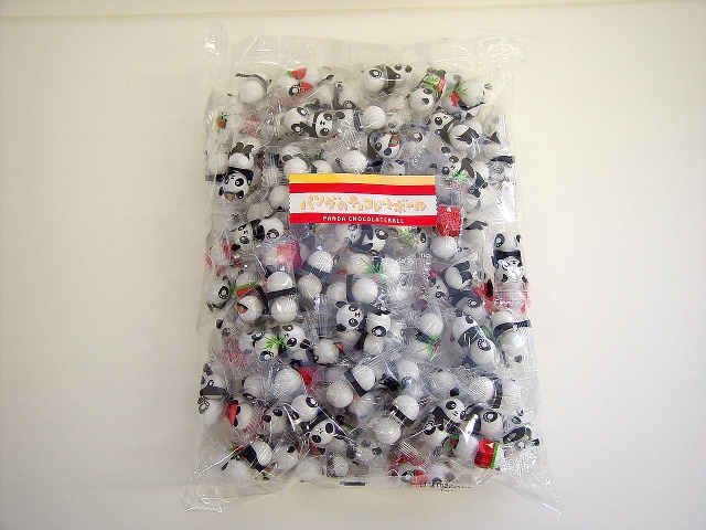 丸金 パンダチョコレートボール５００ｇ □お取り寄せ品 【購入入数１０個】