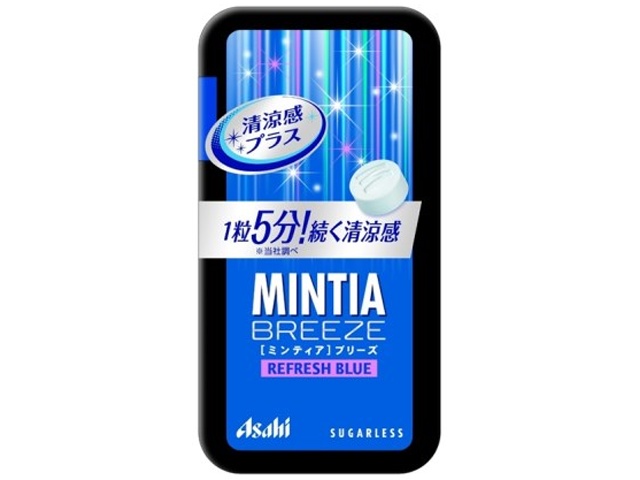 アサヒグループ食品 ミンティアブリーズ リフレッシュブルー  【購入入数８個】