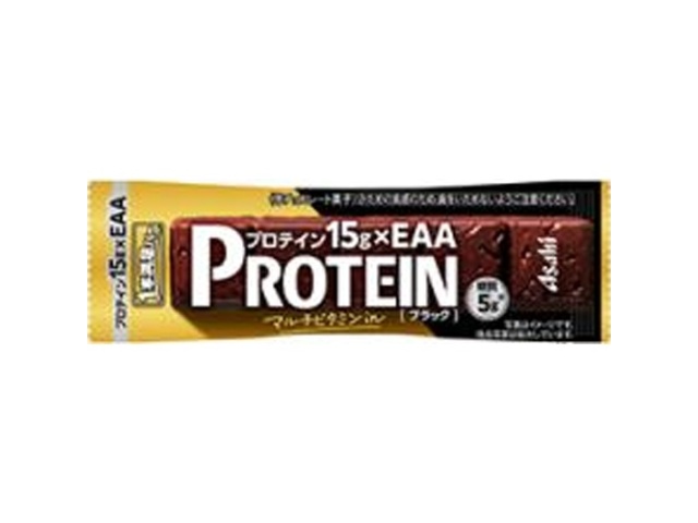 アサヒグループ食品 １本満足バー プロテインブラック △ 【購入入数９個】