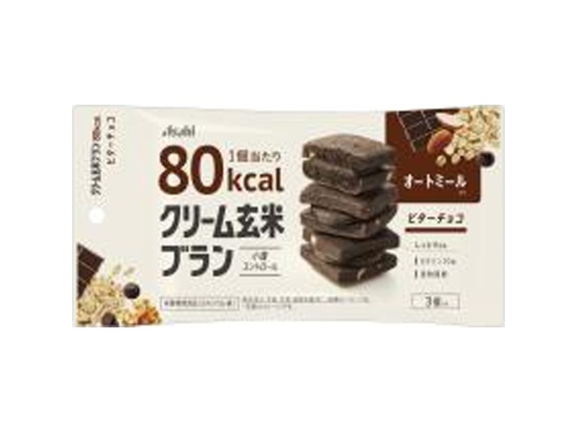 アサヒグループ食品 玄米ブラン８０Ｋｃａｌビターチョコ５４ｇ △ 【購入入数６個】