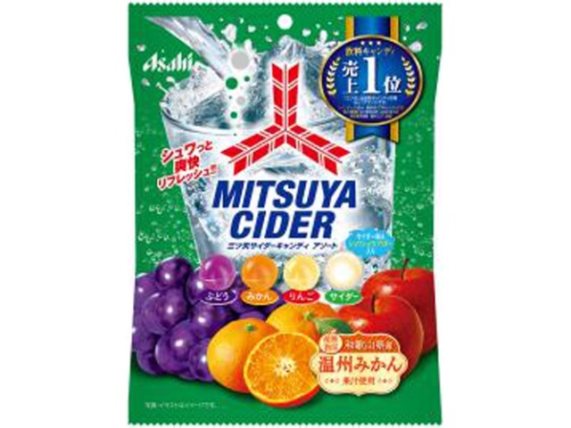 アサヒグループ食品 三ツ矢サイダーキャンディ １１２ｇ △ 【購入入数６個】