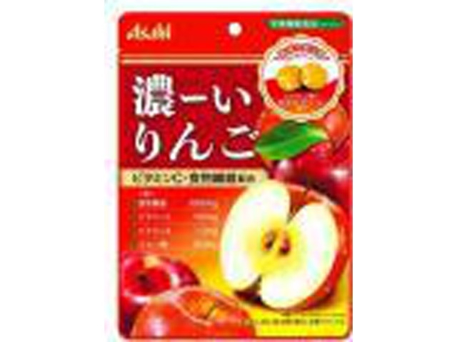アサヒグループ食品 濃ーいりんご ８０ｇ △ 【購入入数６個】