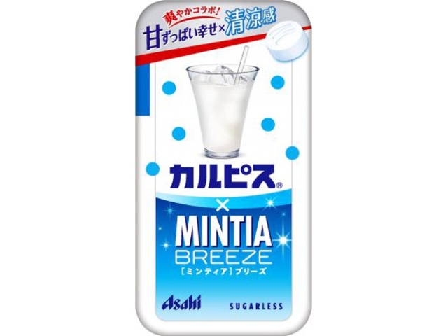 アサヒグループ食品 カルピス×ミンティアブリーズ  【購入入数９６個】