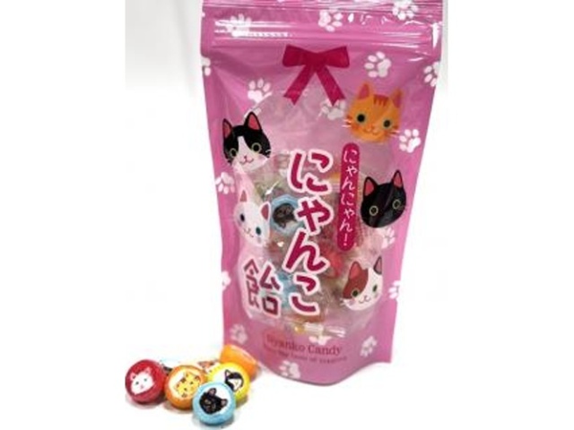 ★金太郎飴 にゃんこ飴スタンドパック ２０粒 □お取り寄せ品 【購入入数３０個】