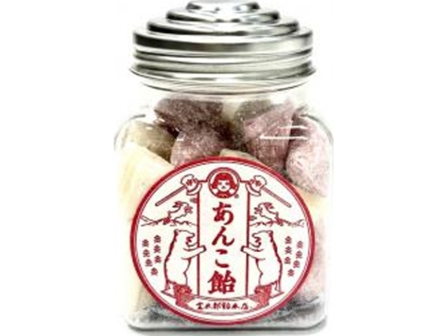 ★金太郎飴 レトロボトルあんこ飴１３０ｇ □お取り寄せ品 【購入入数１６個】