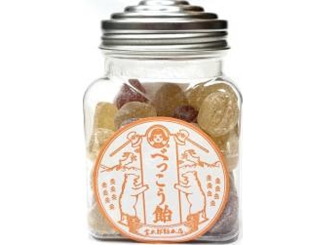 ★金太郎飴 レトロボトルべっこう飴 １５０ｇ △ 【購入入数１６個】