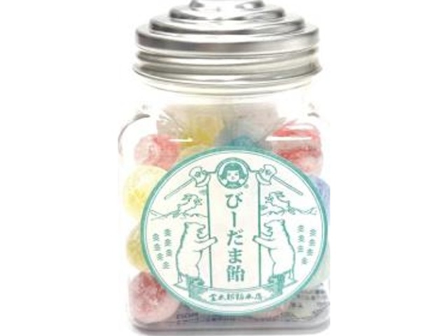 ★金太郎飴 レトロボトルびーだま飴 １４０ｇ  【購入入数１６個】