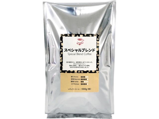 Ｔ・レギュラーコーヒー（粉） ＳＰブレンド １０００ｇ ［タジマヤの名前は入っておりません］  【購入入数６個】