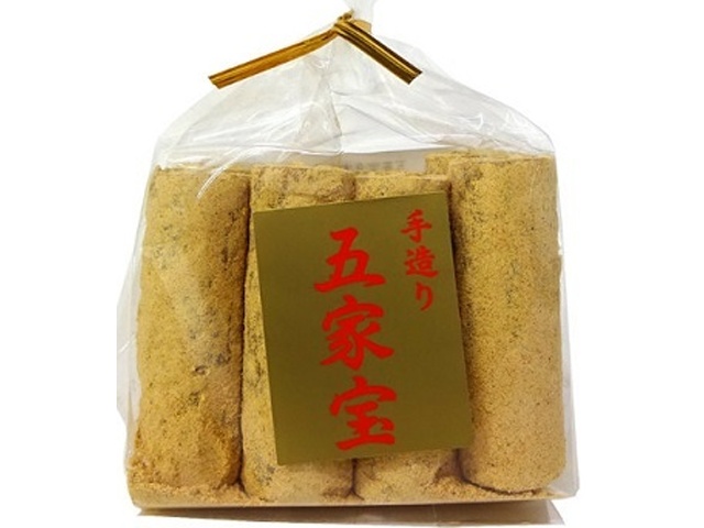 ★ワタトー 巾着極上五家宝８本（きなこ） △ 【購入入数１２個】