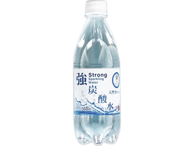 Ｔ・友桝 強炭酸水 Ｐ５００ｍｌ ［タジマヤの名前は入っておりません］  【購入入数２４個】