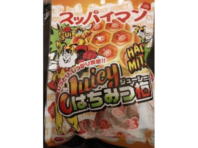 上間 スッパイマンジューシーはちみつ梅７２ｇ □お取り寄せ品 【購入入数１２０個】［入荷までお時間がかかります］