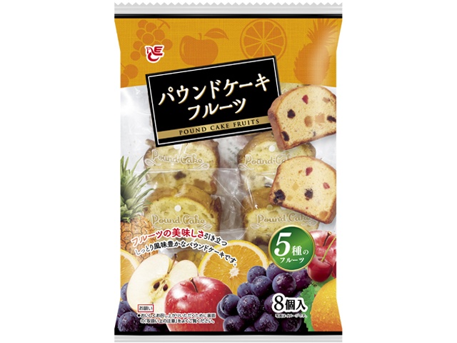 エース パウンドケーキフルーツ８個 □お取り寄せ品 【購入入数１０個】［入荷までお時間がかかります］
