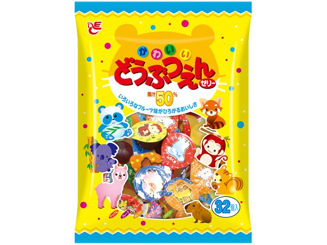 エース どうぶつえんゼリー ３２個  【購入入数１６個】