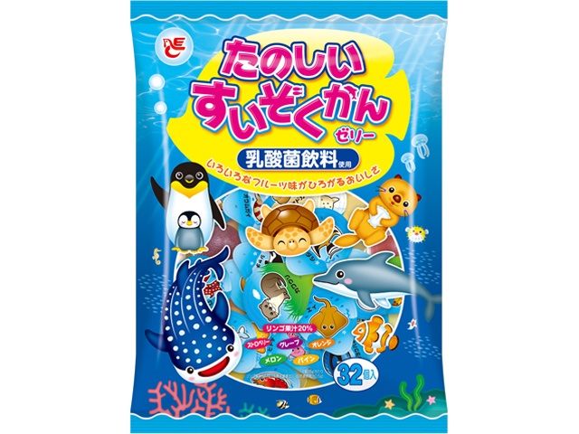 エース たのしいすいぞくかんゼリー ３２個 △ 【購入入数１６個】