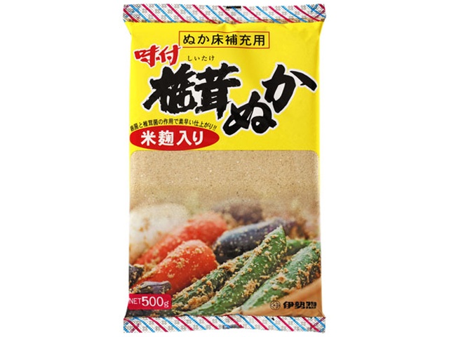 伊勢惣 味付椎茸ぬか ５００ｇ △ 【購入入数１６個】