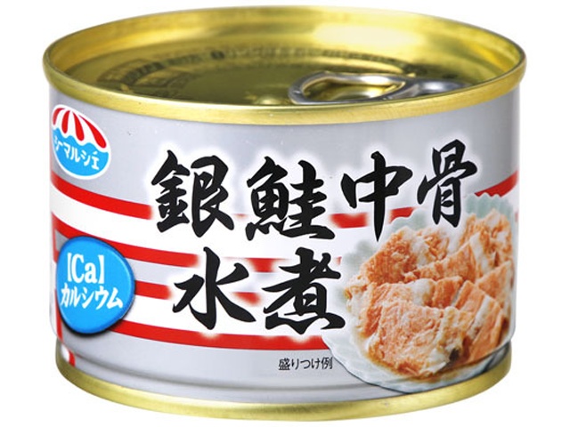 極洋 銀鮭中骨水煮 １４０ｇ 【今月の特売 ビン・缶詰】 □お取り寄せ品 【購入入数４８個】