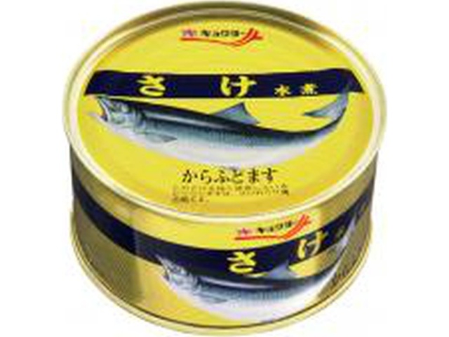 極洋 さけ水煮 １８０ｇ □お取り寄せ品 【購入入数４８個】