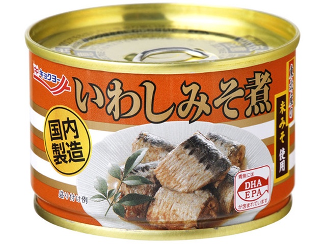 極洋 いわしみそ煮 ＥОＫ１４５ｇ △ 【購入入数１２個】