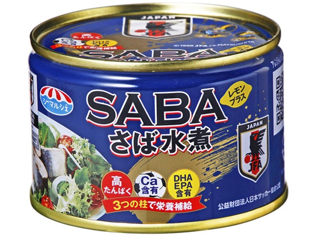 極洋 さば水煮 レモンプラス１４５ｇ 【今月の特売 ビン・缶詰】 □お取り寄せ品 【購入入数４８個】