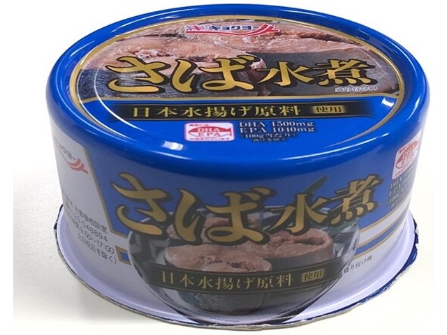 極洋 さば水煮 １６０ｇ 【今月の特売 ビン・缶詰】 △ 【購入入数１２個】