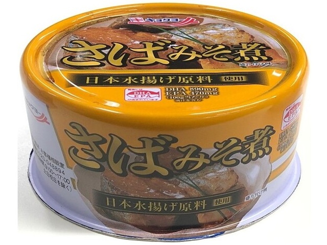 極洋 さば味噌煮 １６０ｇ 【今月の特売 ビン・缶詰】 △ 【購入入数１２個】