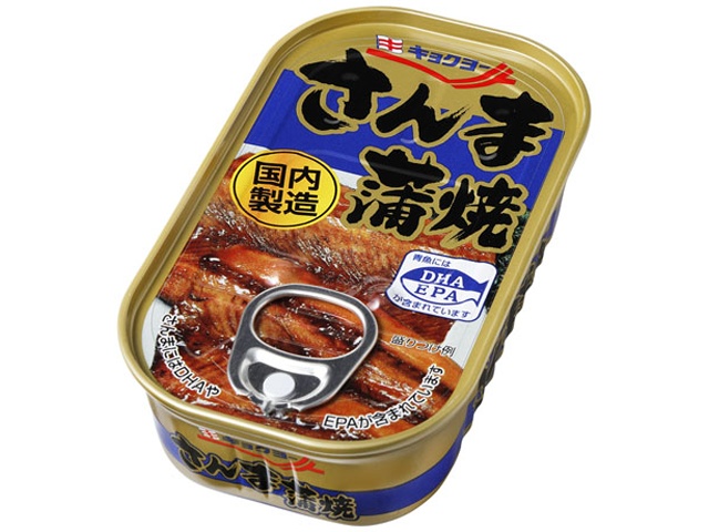 極洋 さんま蒲焼 ＥＯＫ５Ａ 【数量限定】 【今月の特売 ビン・缶詰】 △ 【購入入数１５個】