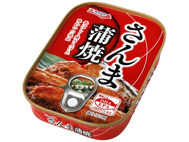極洋 さんま蒲焼 タイ産９０ｇ 【今月の特売 ビン・缶詰】 △ 【購入入数１５個】